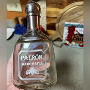 Glass & Stainless Steel Patrón Margarita Shaker